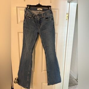 Abercrombie & Fitch Flare Jeans in Classic Blue
